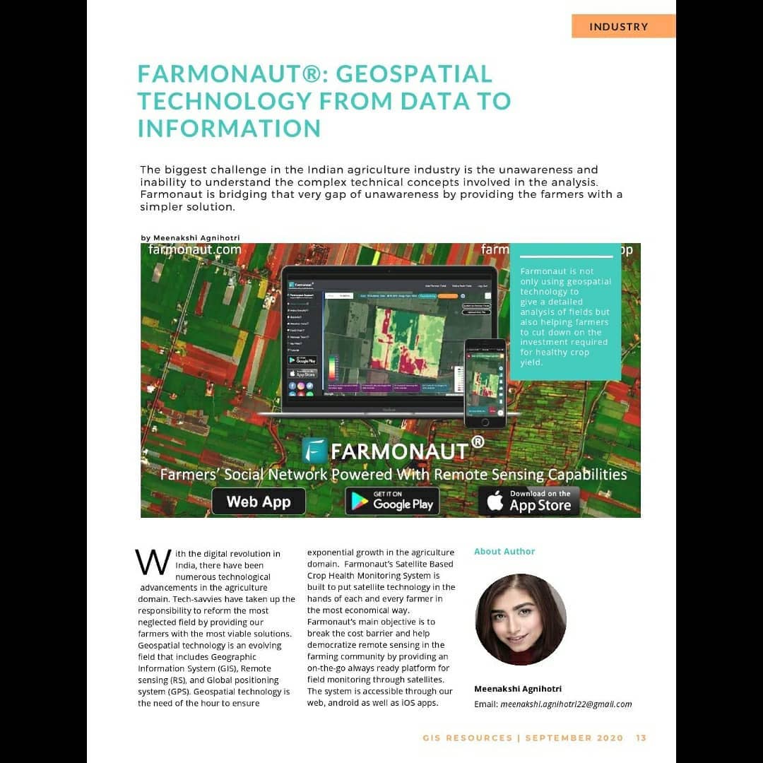 Farmonaut App Screens