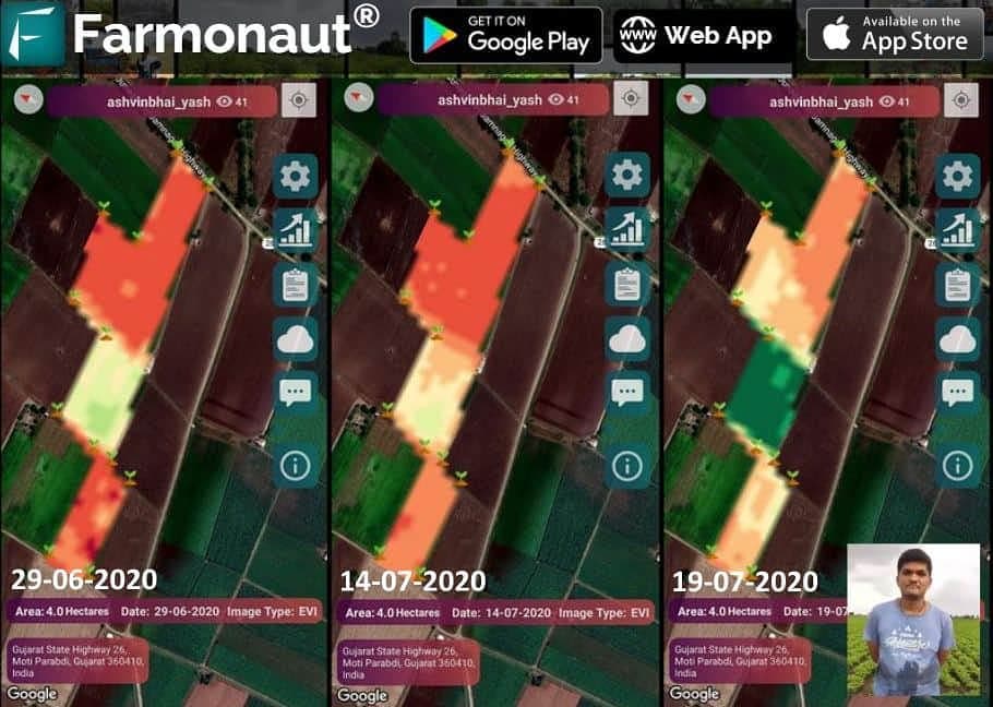 Farmonaut Web App Interface