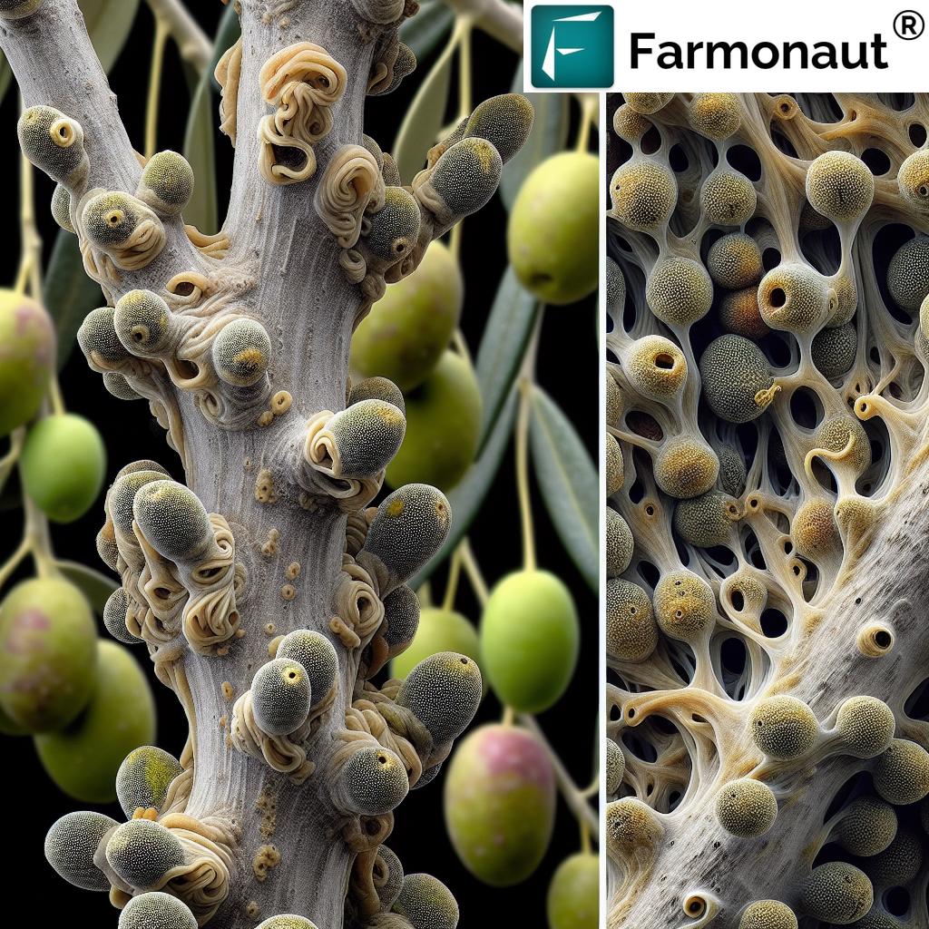 Organic vs. Chemical Control: Managing Olive Knot Disease Caused by Pseudomonas savastanoi in Olive Trees