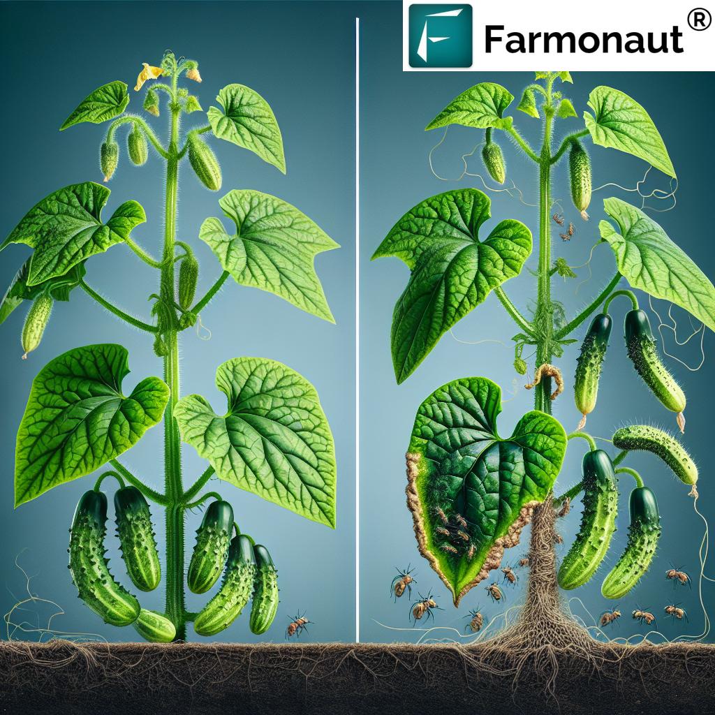 Organic vs. Chemical: Controlling Aphids and CMV in Cucumber and Spinach Crops