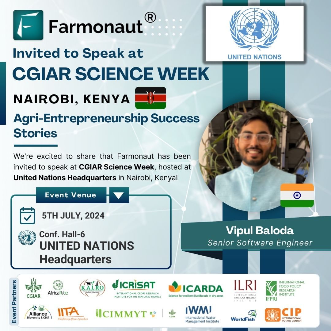 Farmonaut invited to speak at CGIAR Science Week 2024