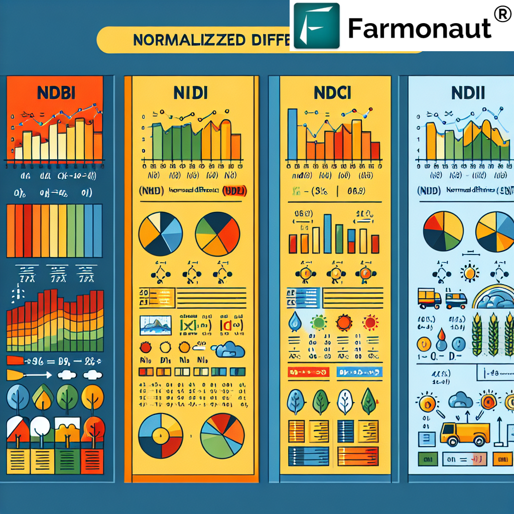 Normalized Difference Indices in Agriculture