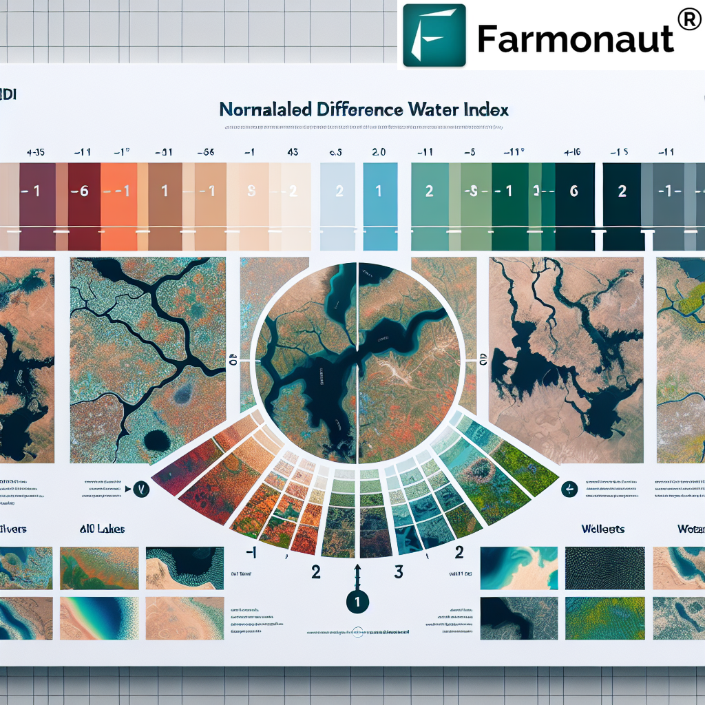 Mastering NDWI: Understanding Water Thresholds and Ranges for Precision Agriculture