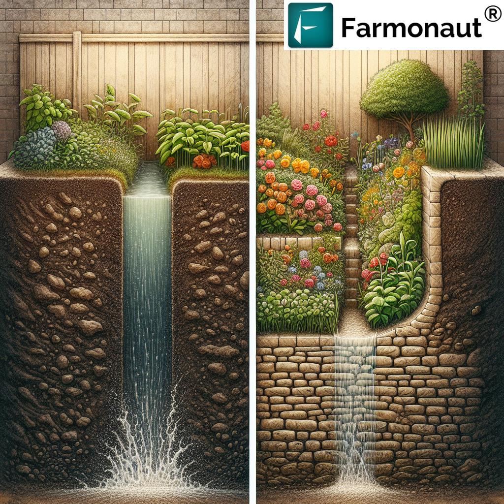 Satellite monitoring of raised bed gardens