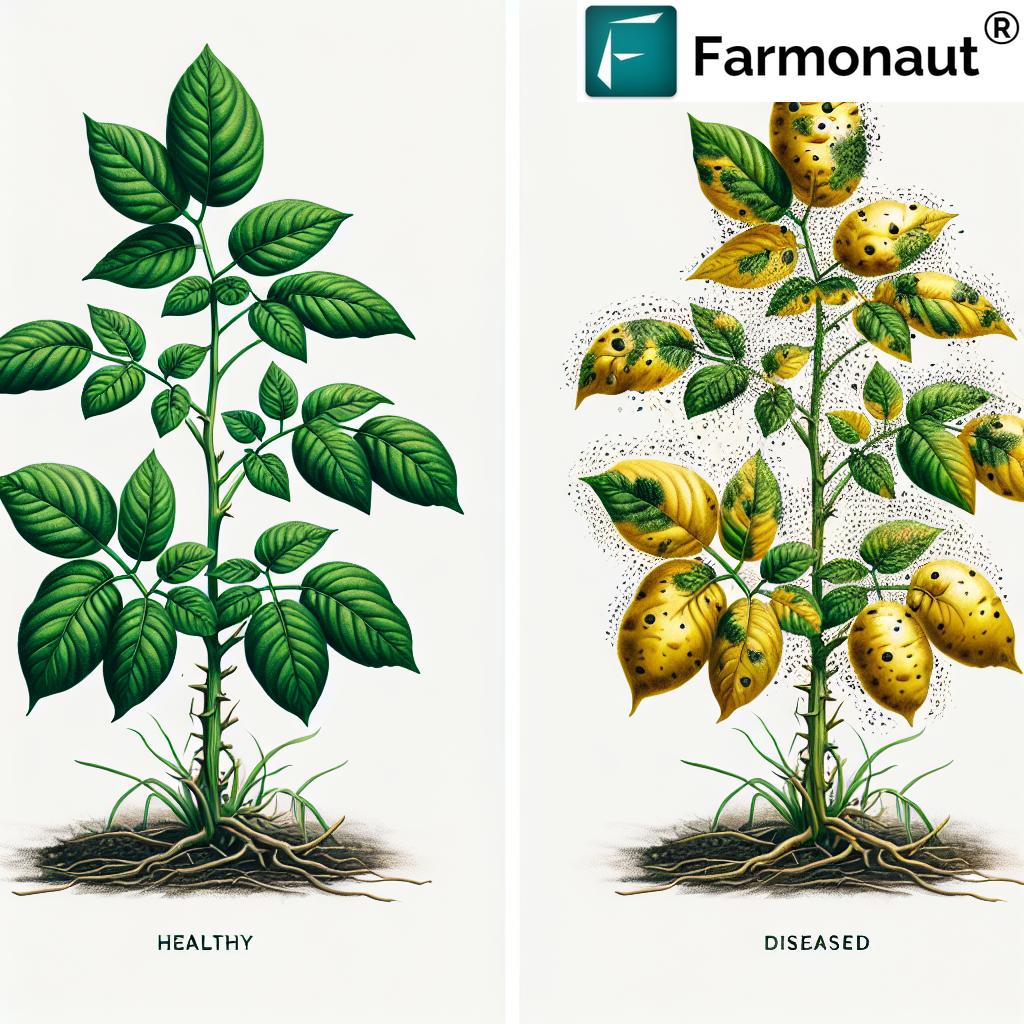 Potato planting process