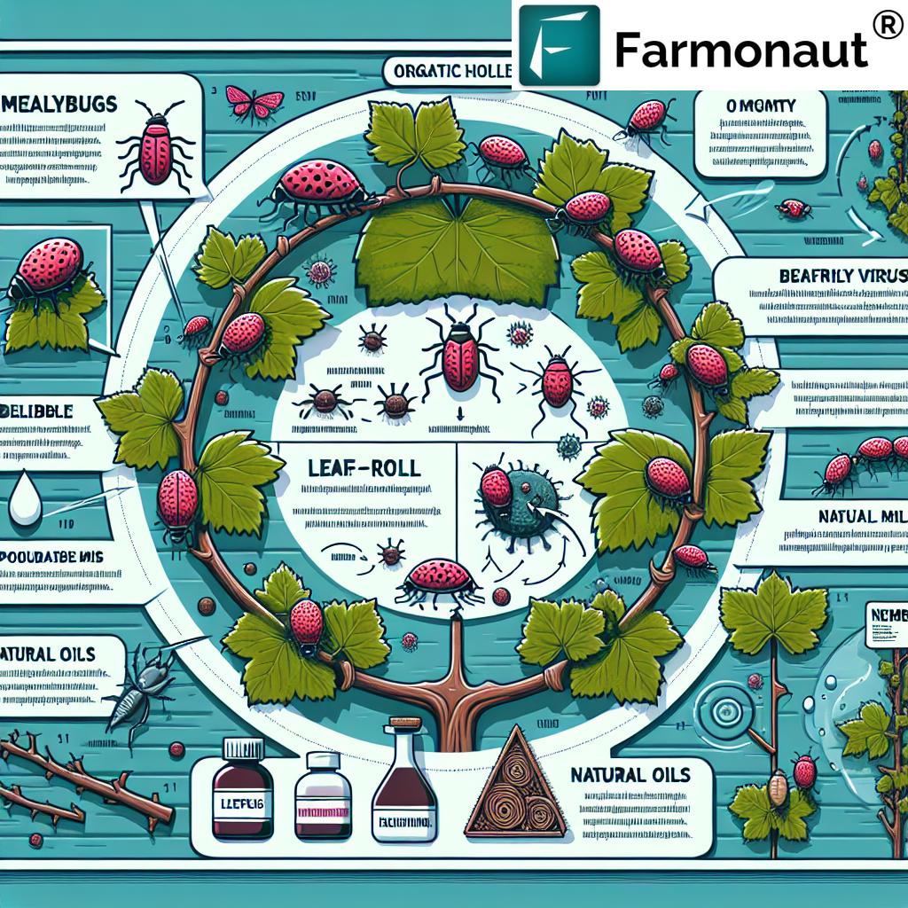 Grapevine Leafroll Disease: Organic and Chemical Control Strategies for Infected Vineyards