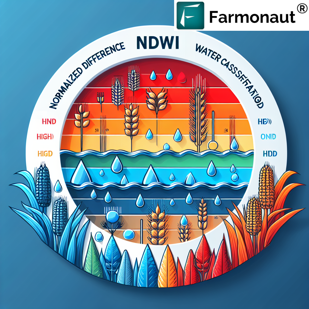 NDWI Classification: Understanding Ranges and Applications in Precision Agriculture