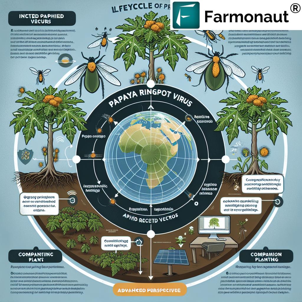 Papaya Ringspot Virus (PRSV): Symptoms, Organic Treatment, and Control Methods for Infected Trees