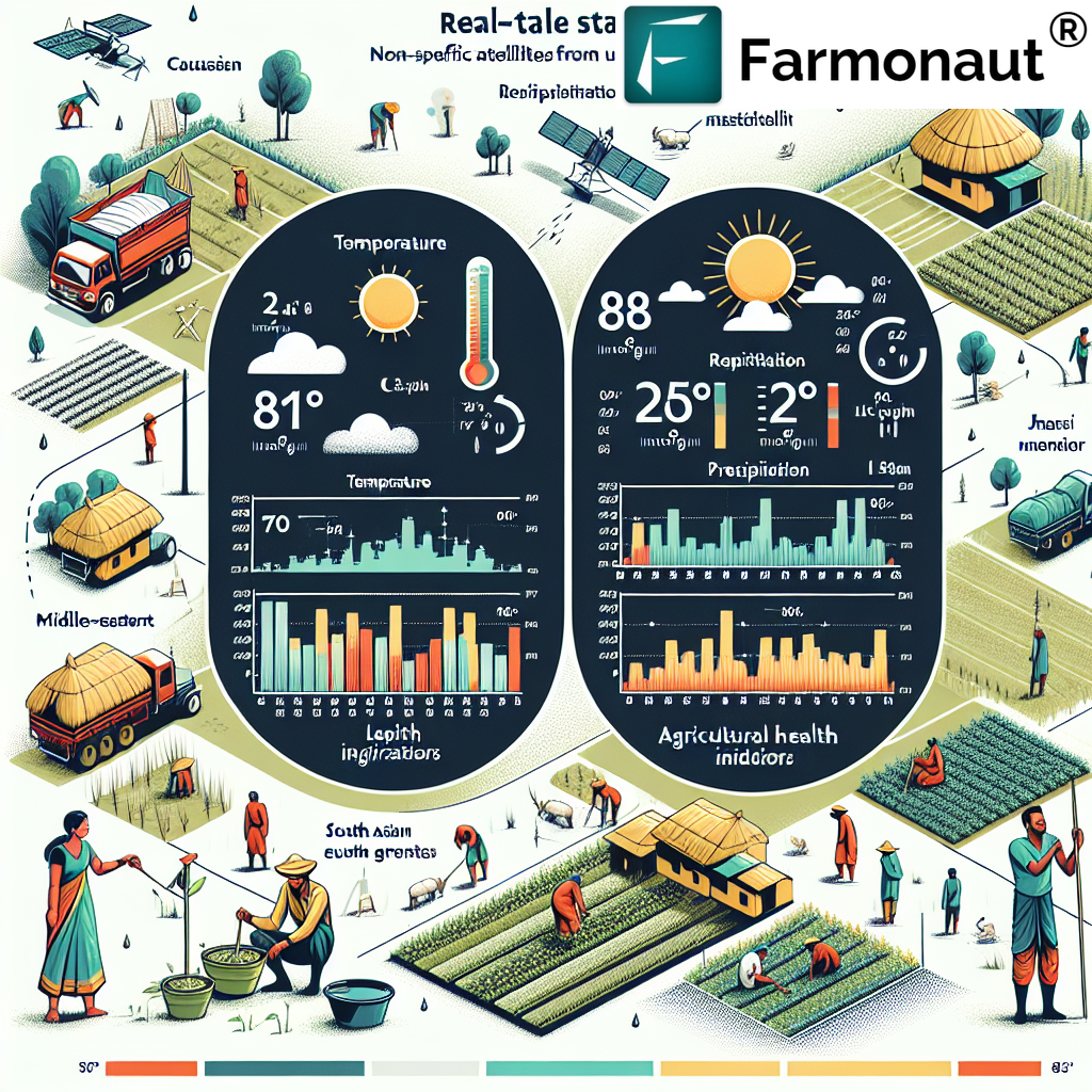 Unlocking Indian Agriculture: Satellite Weather Insights from Gulbarga to Navsari