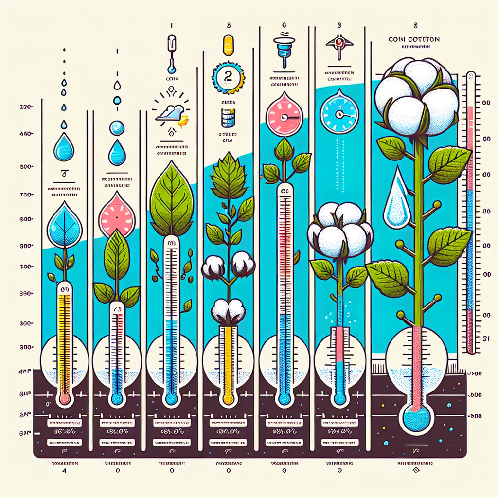 Cotton Cultivation: Optimal Temperature and Rainfall Requirements for Successful Crop Growth