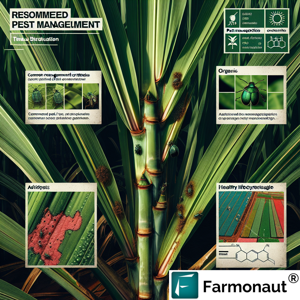 Florida Sugarcane: TNAU's Guide to Pest Management and Cultivation Techniques