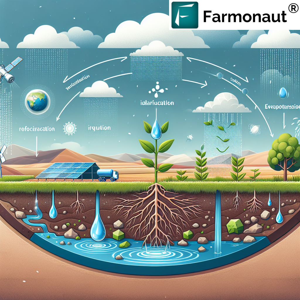 The Vital Connection: Soil, Water, and Agricultural Success - A Farmonaut Guide