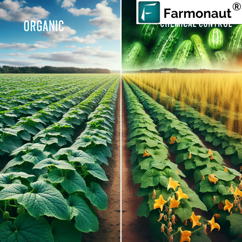 Organic vs Chemical Control Methods for CYSDV and Whiteflies in Cucurbit Crops