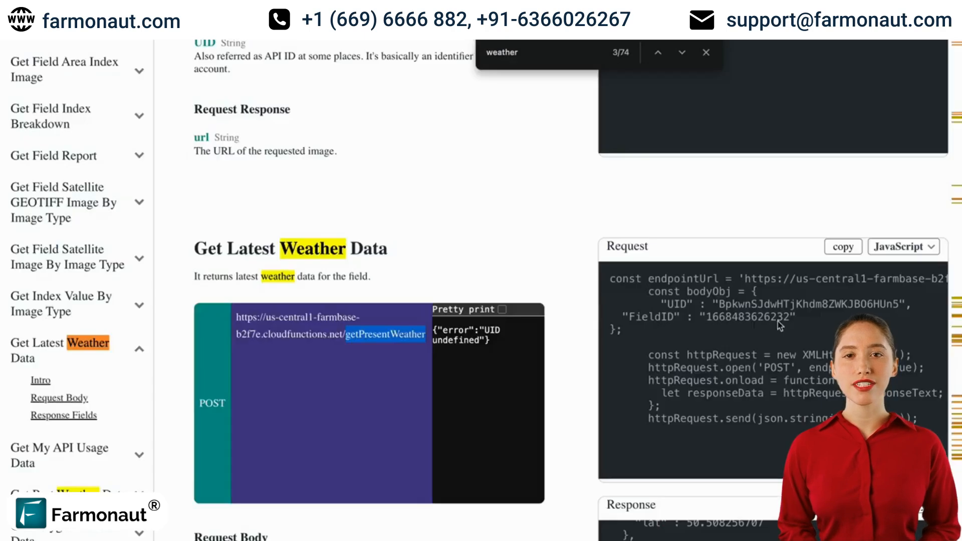 Retrieving Present Weather Data