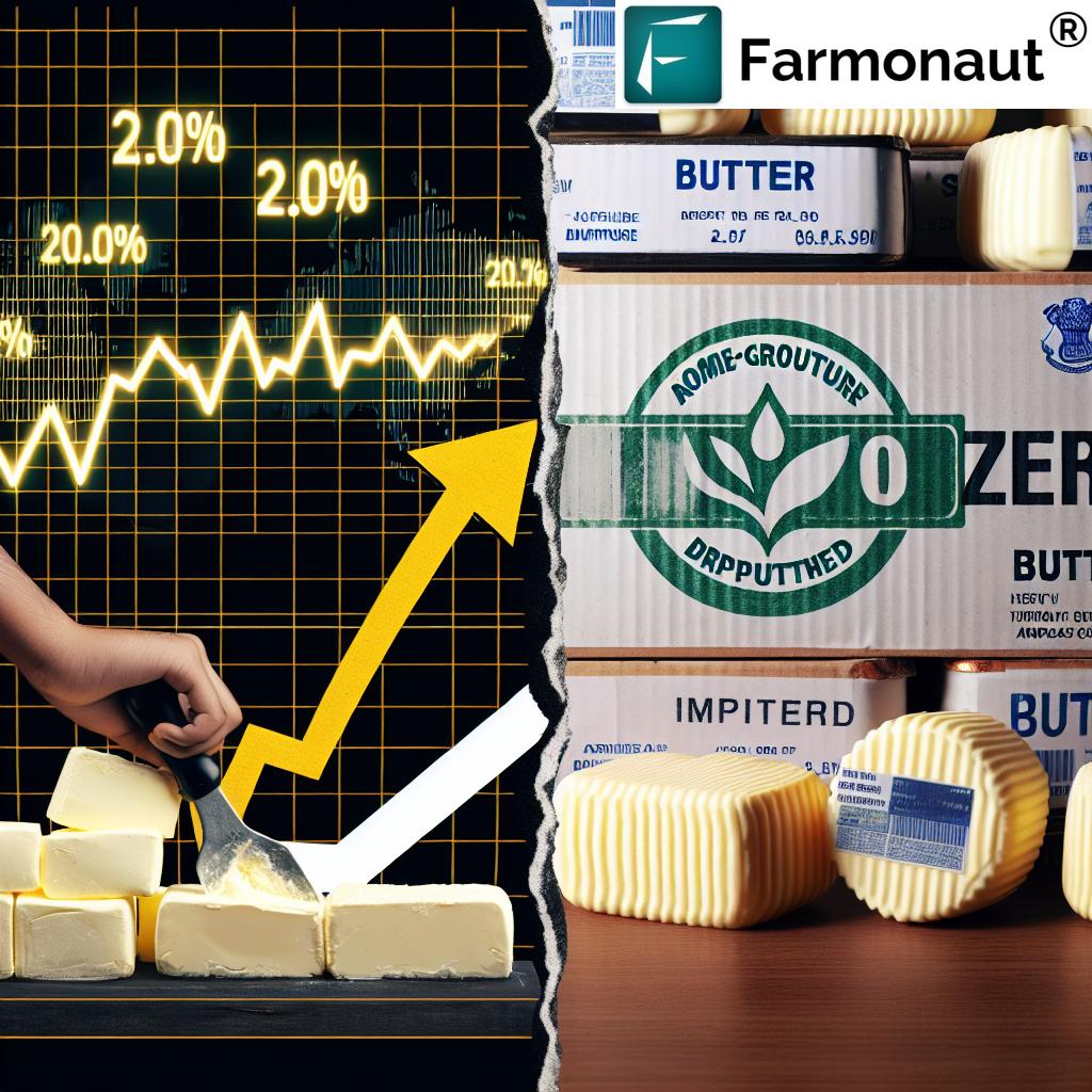 Russian butter import duty