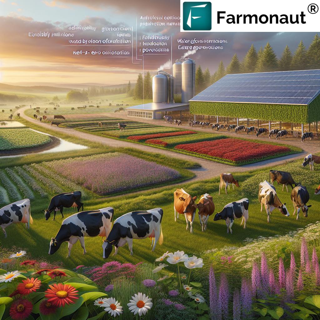 Farmonaut: Empowering Canadian Dairy Farmers with Sustainable Agriculture Solutions for Net-Zero Emissions