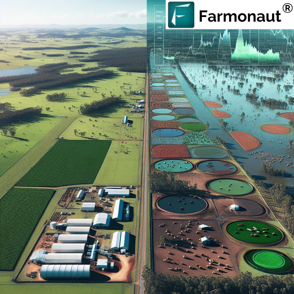 Farmonaut's Guide: Smart Farming Technologies for NSW Flood and Storm Preparedness