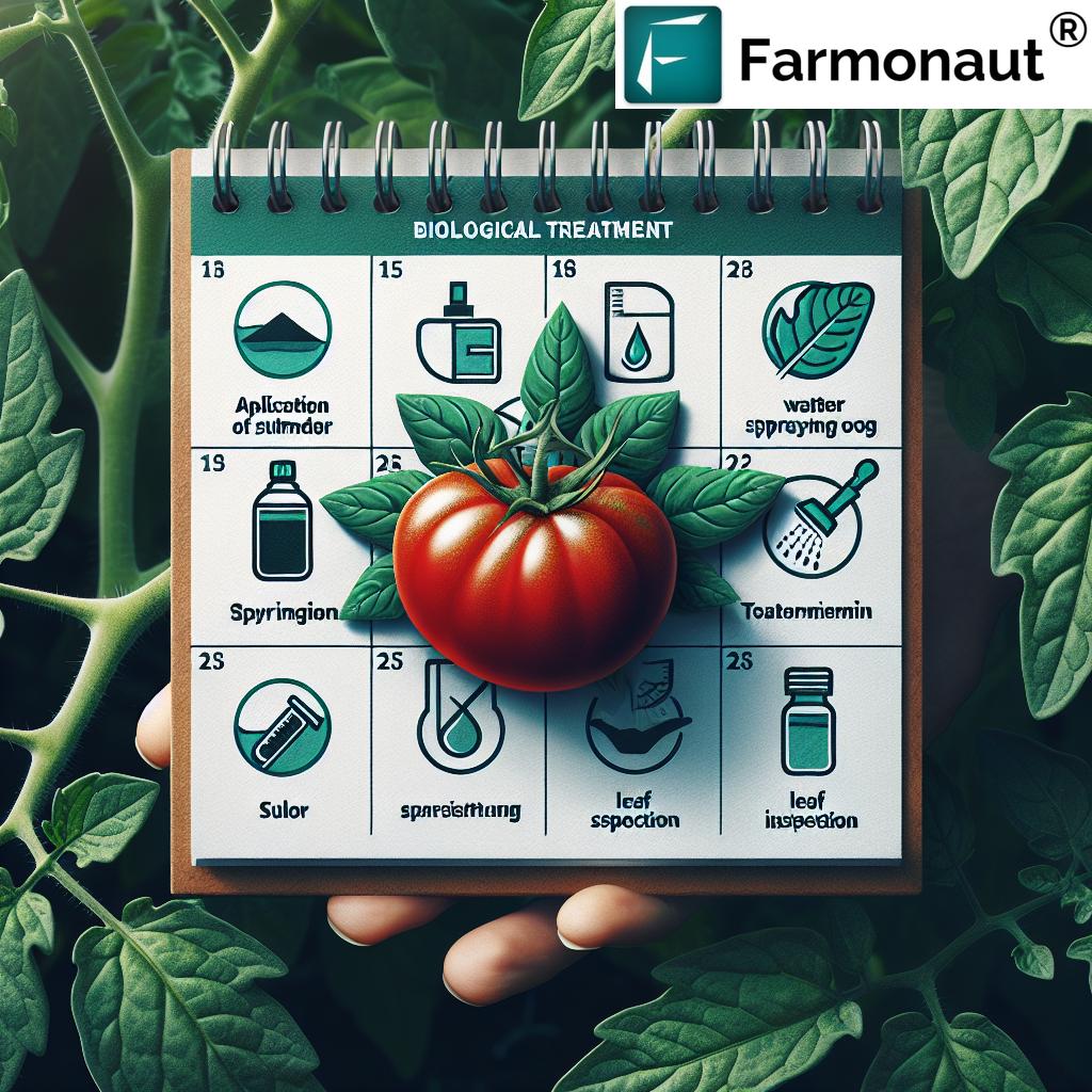 L'oïdium de la tomate : Traitement biologique et calendrier de contrôle efficace