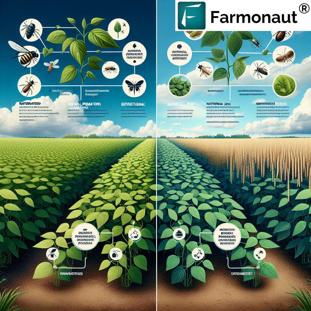 Nitrogen deficiency symptoms in plants