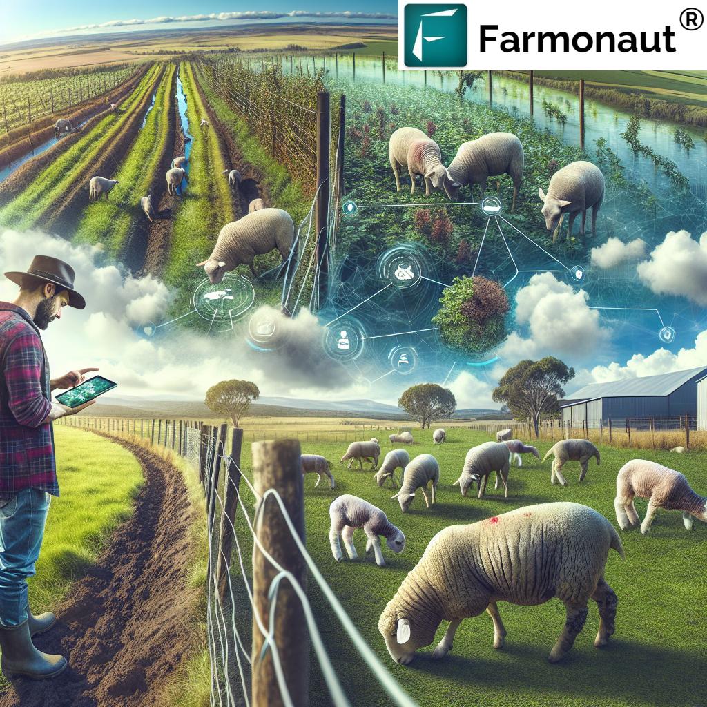 Mastering Rabbit Control: Farmonaut's Guide to Sustainable Sheep Farming in Wudinna