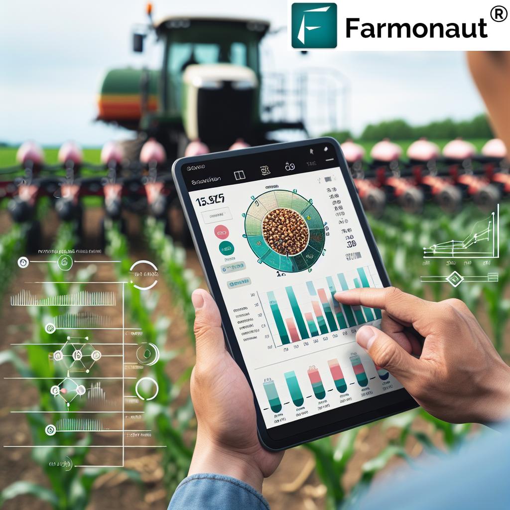 Corn harvest with Farmonaut technology