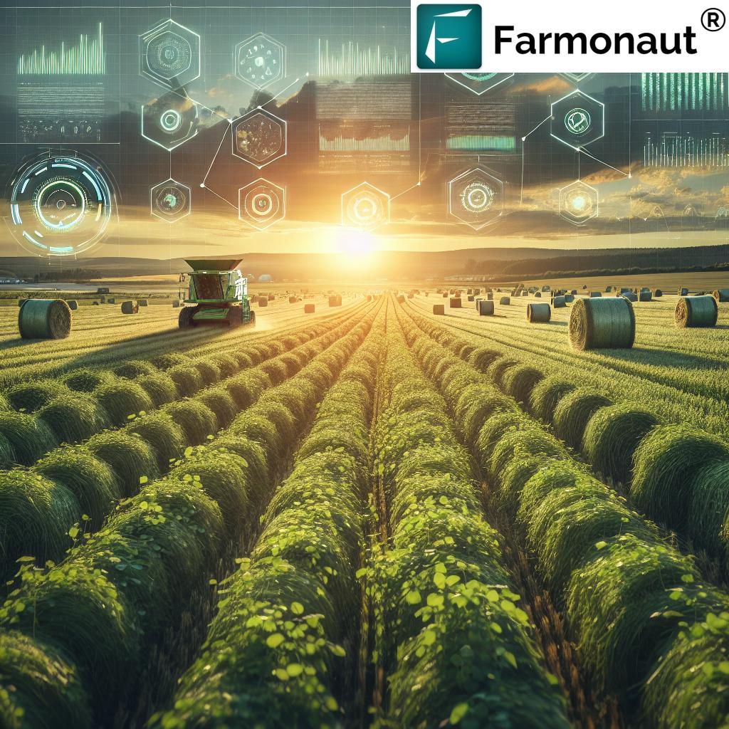 Maximize Your Forage Quality: Farmonaut's Guide to Hay Market Trends and Precision Agriculture Solutions