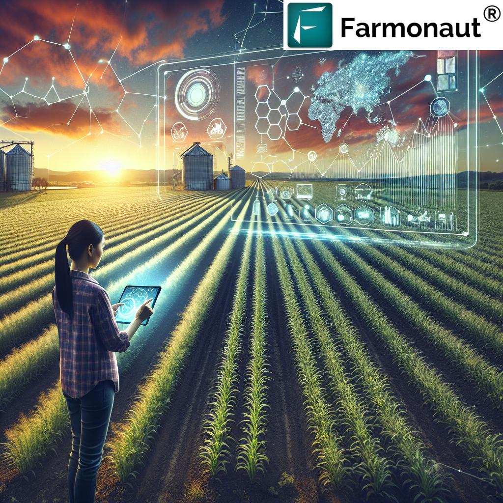 Maximizing Crop Yield: Farmonaut's Precision Agriculture Technology for Smart Farming and Market Insights