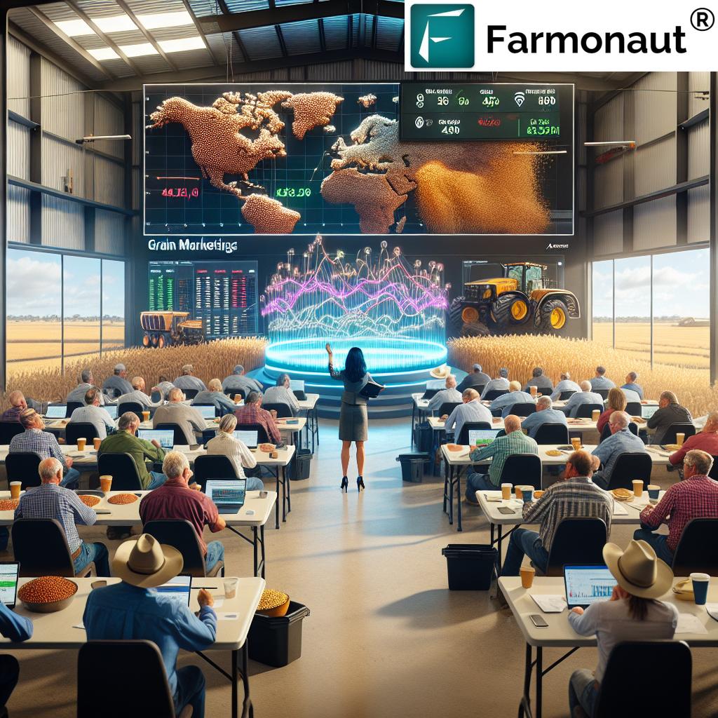 Maximizing Profits: Farmonaut's Guide to Grain Marketing Strategies for NSW Farmers in Volatile Markets