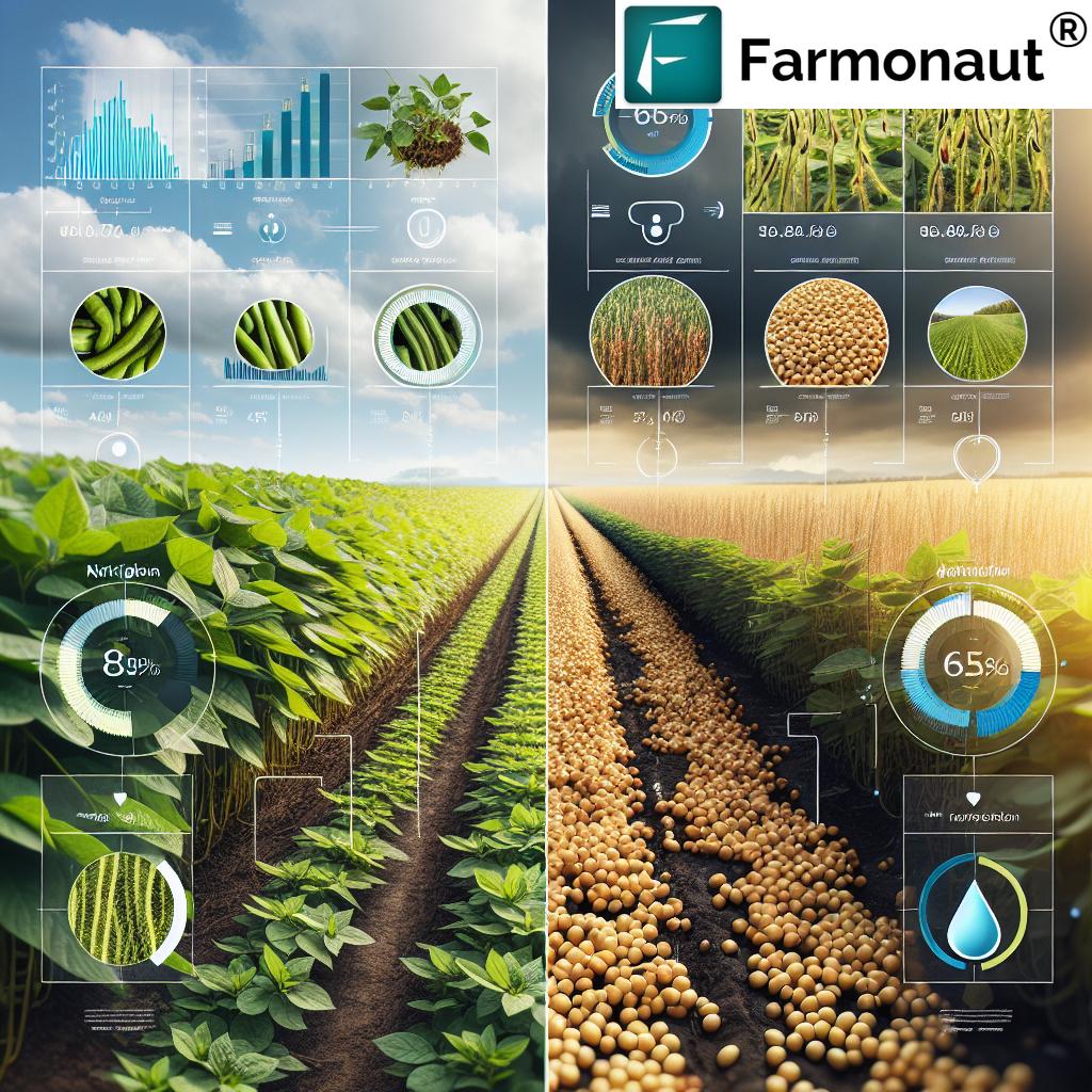 Maximizing Soybean Yields: Farmonaut's Guide to Nitrogen and Sulfur Management in Iowa