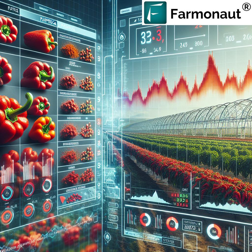 Paprika Árzuhanás: Meglepő Piaci Fordulat a Holland és Német Nagykereskedelemben - Farmonaut Elemzés