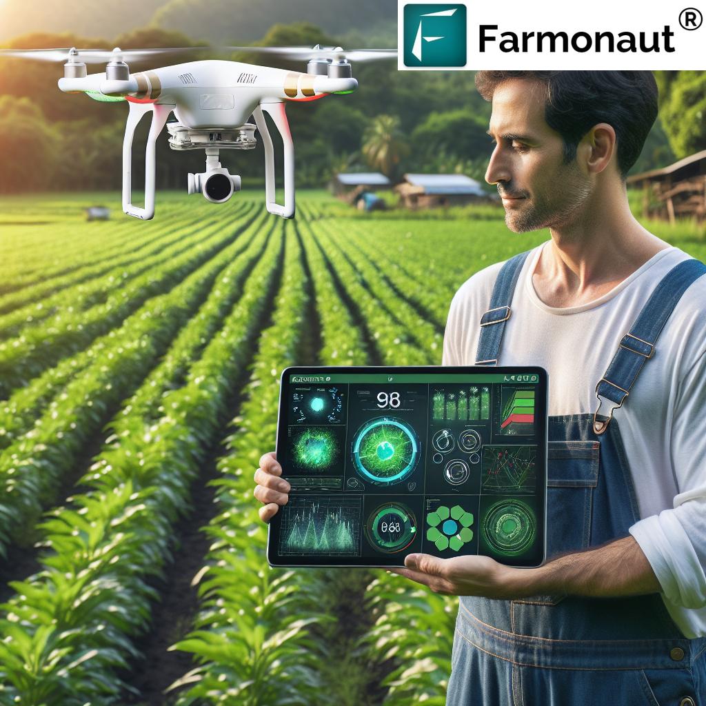 Farmonaut's Digital Platform Optimizing Farm Performance