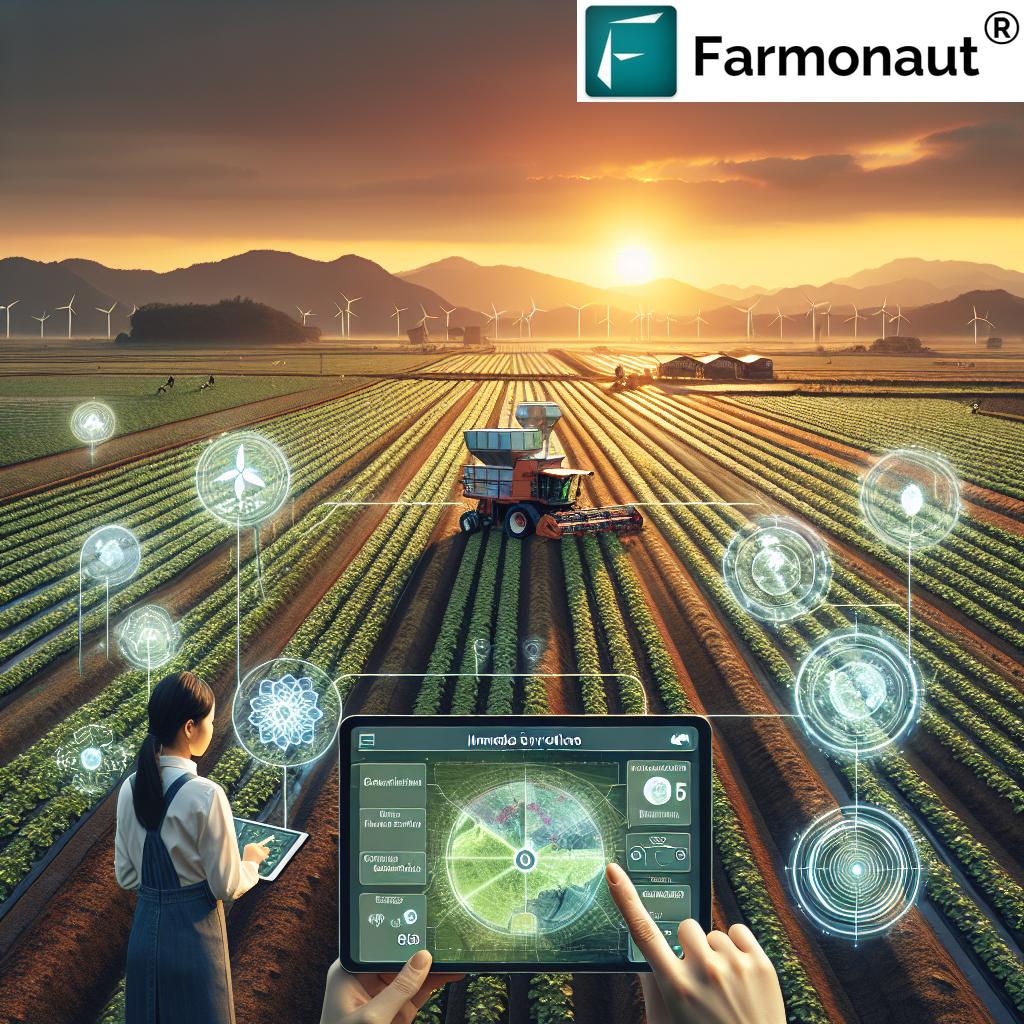 Sustainable Field Management with Farmonaut