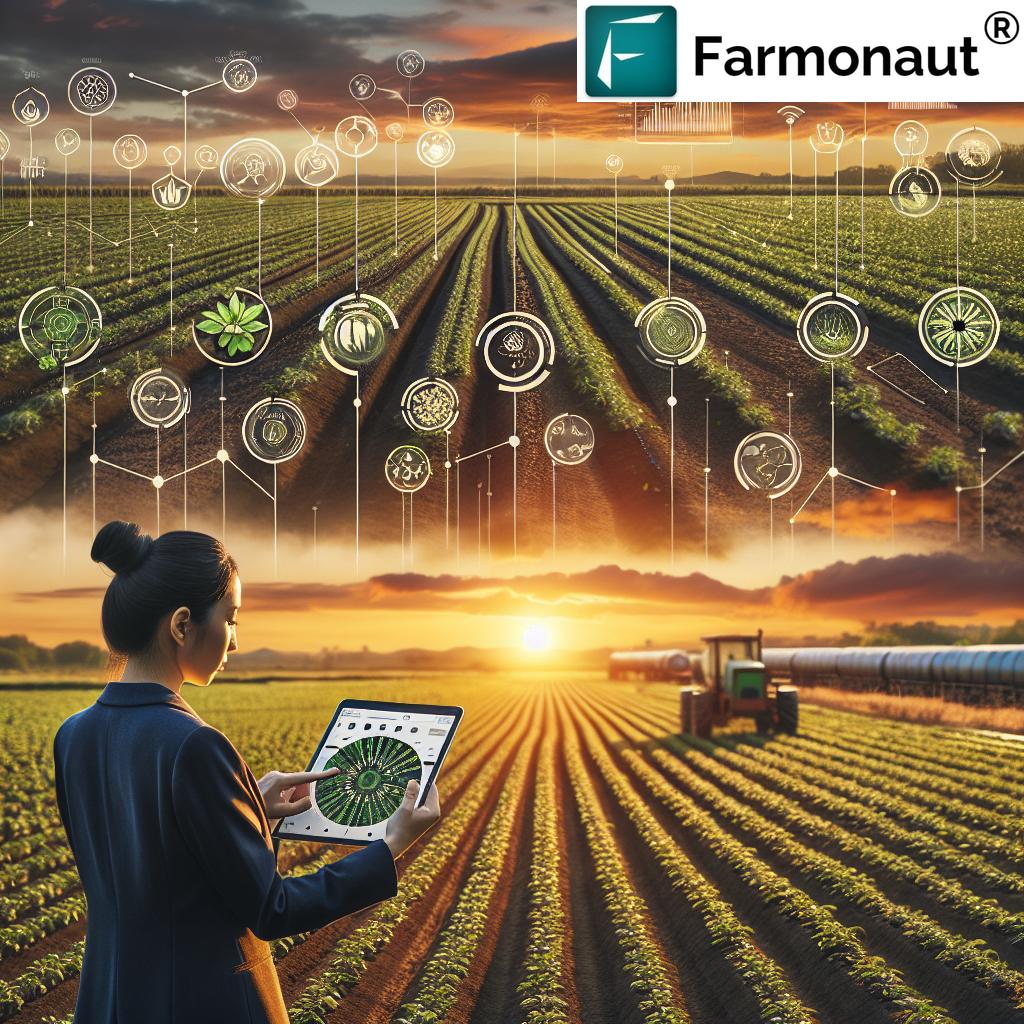 Farmonaut's Blockchain Traceability