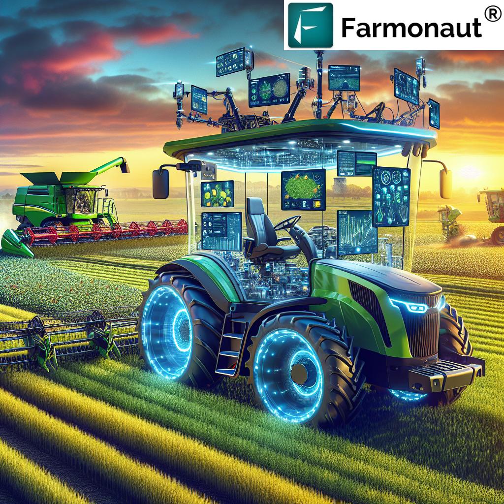 Farmonaut's Smart Farming Technology