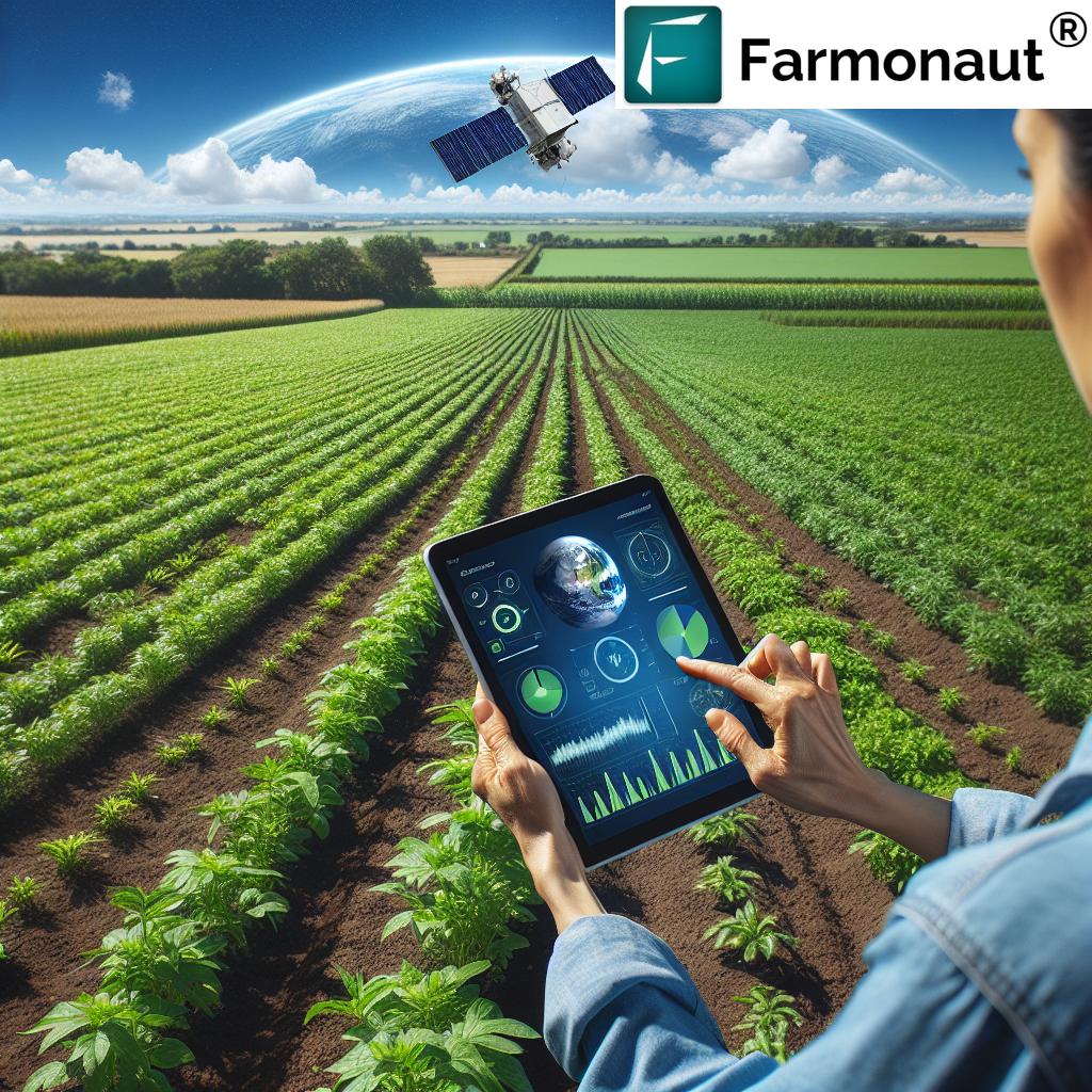 Organic Farming Success with Satellite Technology