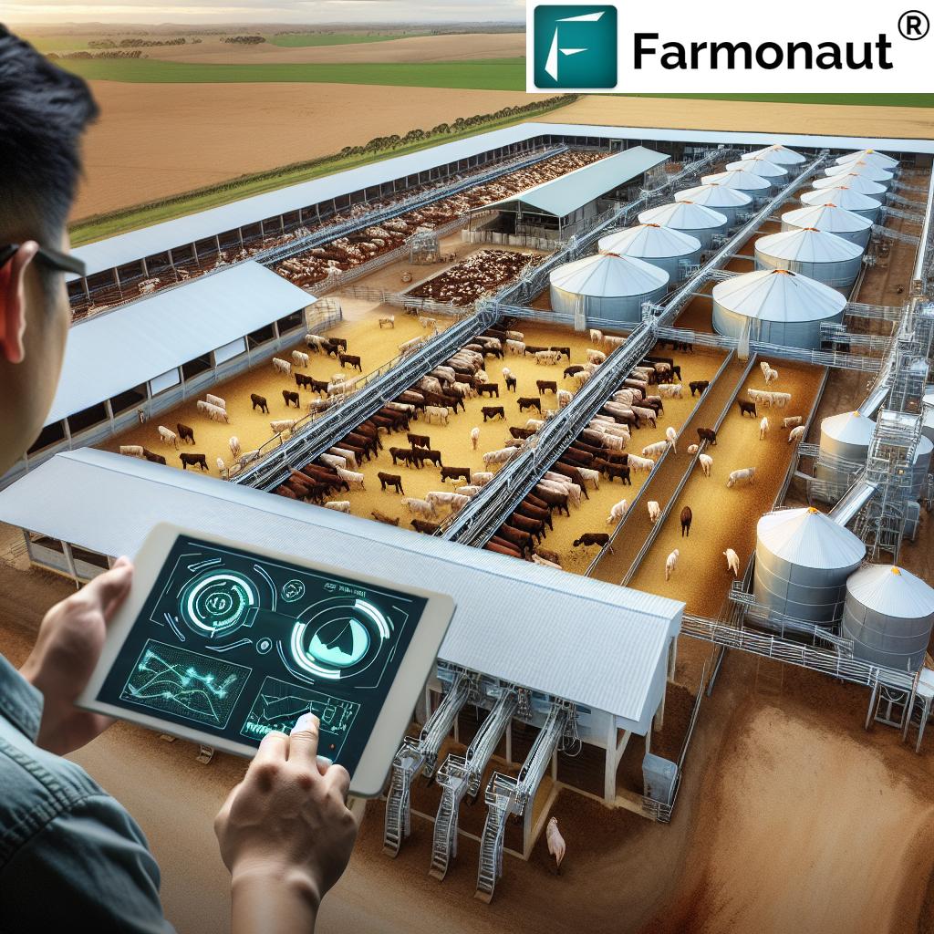 Revolutionizing Australian Agribusiness: Farmonaut's Innovative Livestock Management Software for Efficient Farming