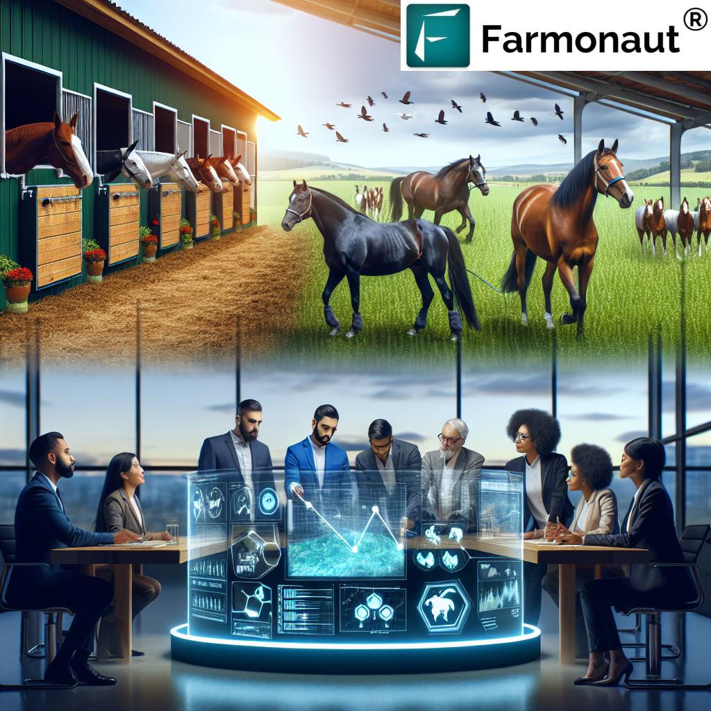 Revolutionizing Australian Thoroughbred Welfare: Farmonaut's AgriTech Solutions for Sustainable Equine Management