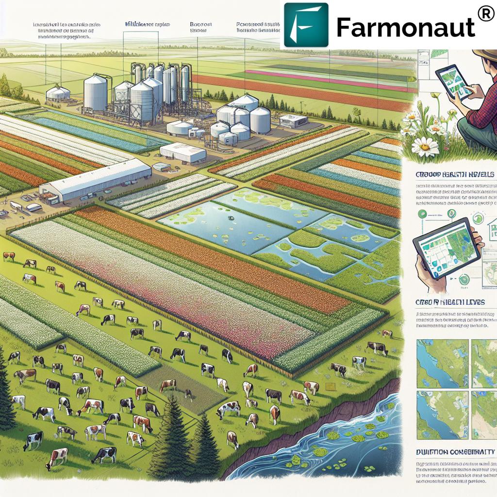 Dairy farmer using technology to monitor cow health