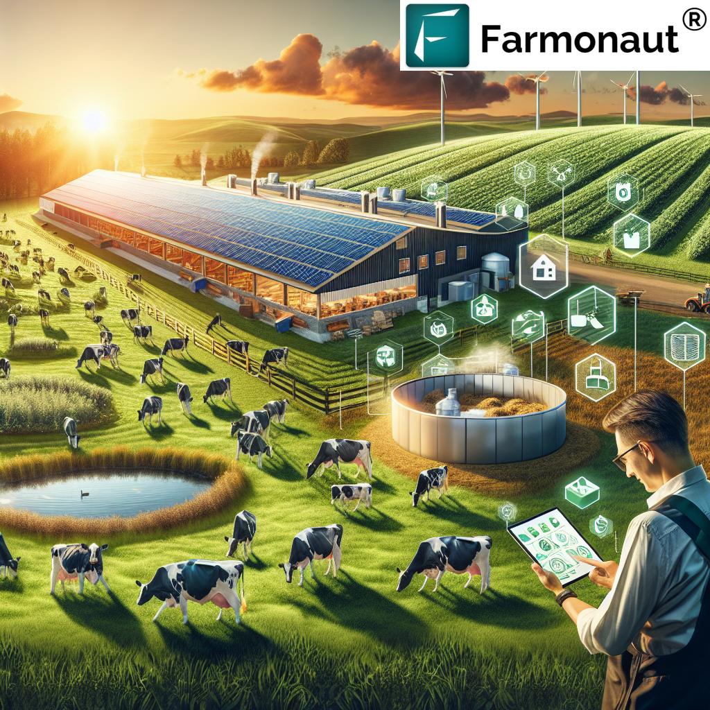 Revolutionizing Canadian Dairy: How Farmonaut's Technology Drives Sustainable Farming and Net-Zero Emissions