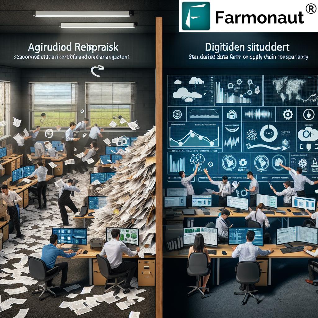 Revolutionizing European Food Safety: How Farmonaut's Data Standardization Enhances Supply Chain Traceability