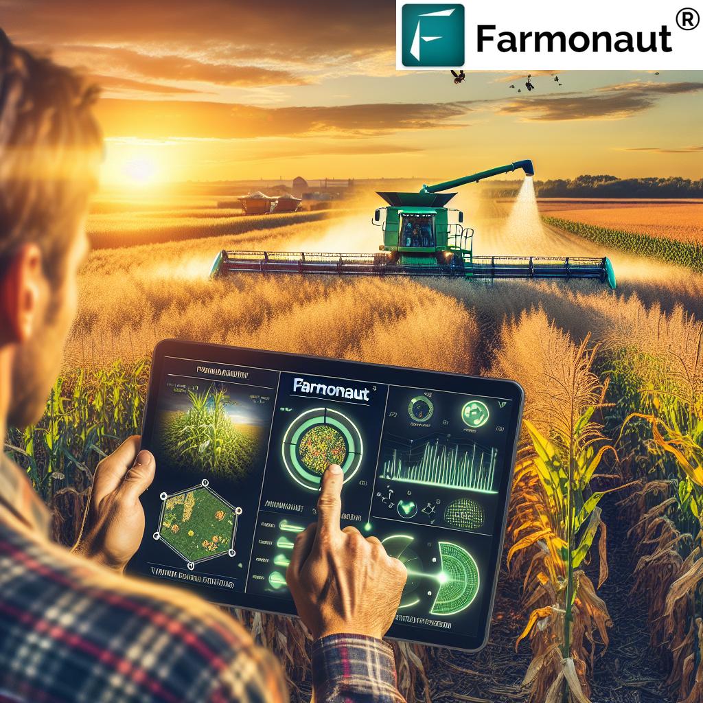 Farmonaut's Precision Agriculture Technology in Action