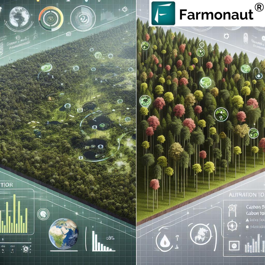 Satellite imagery of forests