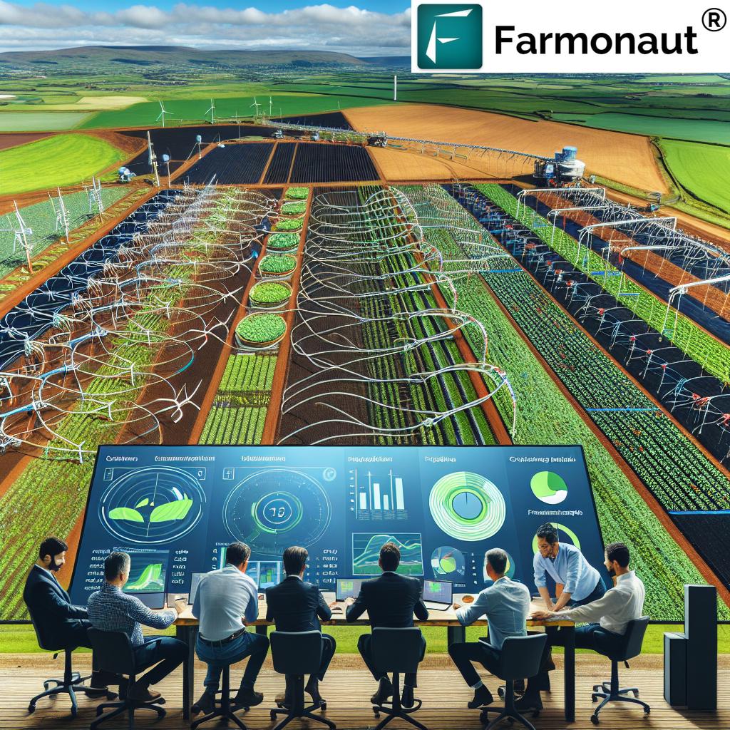 Revolutionizing Glasgow Farms: How Farmonaut's Smart Irrigation and Crop Monitoring Boost Sustainable Agriculture