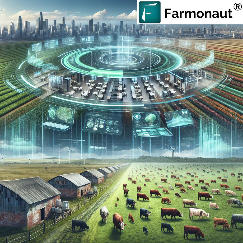 Revolutionizing Global Cattle Industry: Farmonaut's Precision Farming Innovations for Sustainable Agriculture