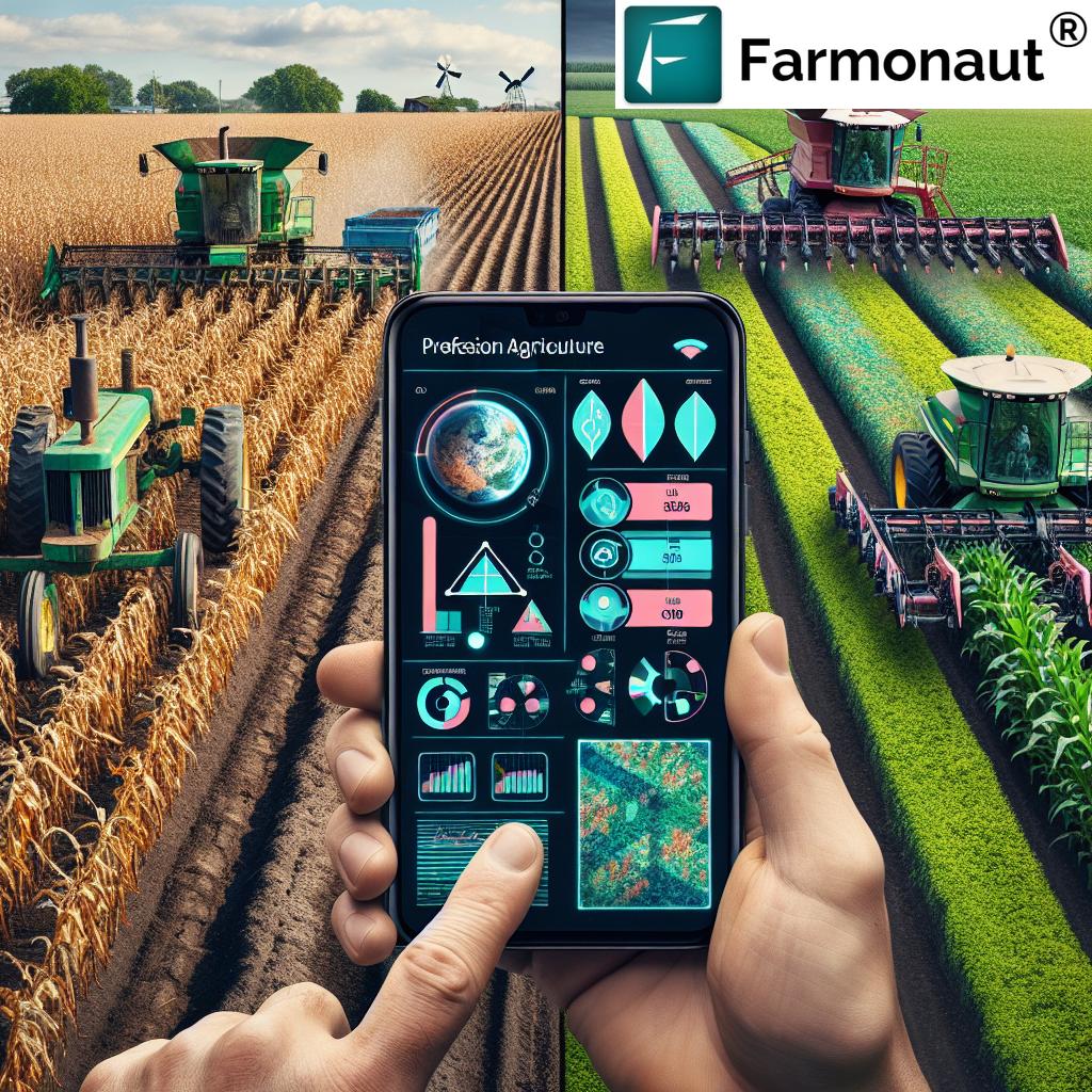 Precision agriculture software optimizing field performance