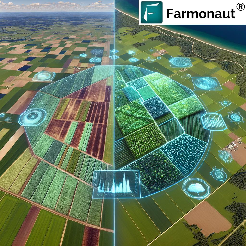 Revolutionizing Maine Agriculture with Farmonaut's GIS Technology