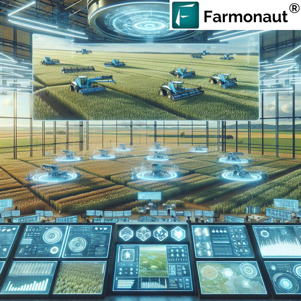 Farmonaut's Precision Agriculture Technology in Action