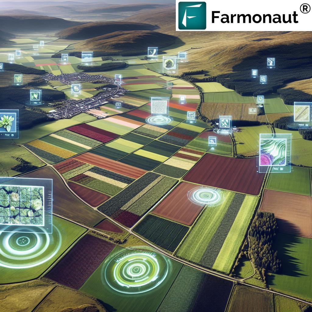 Revolutionizing Scottish Agriculture: Farmonaut's Precision Farming Solutions for Sustainable Crop Management