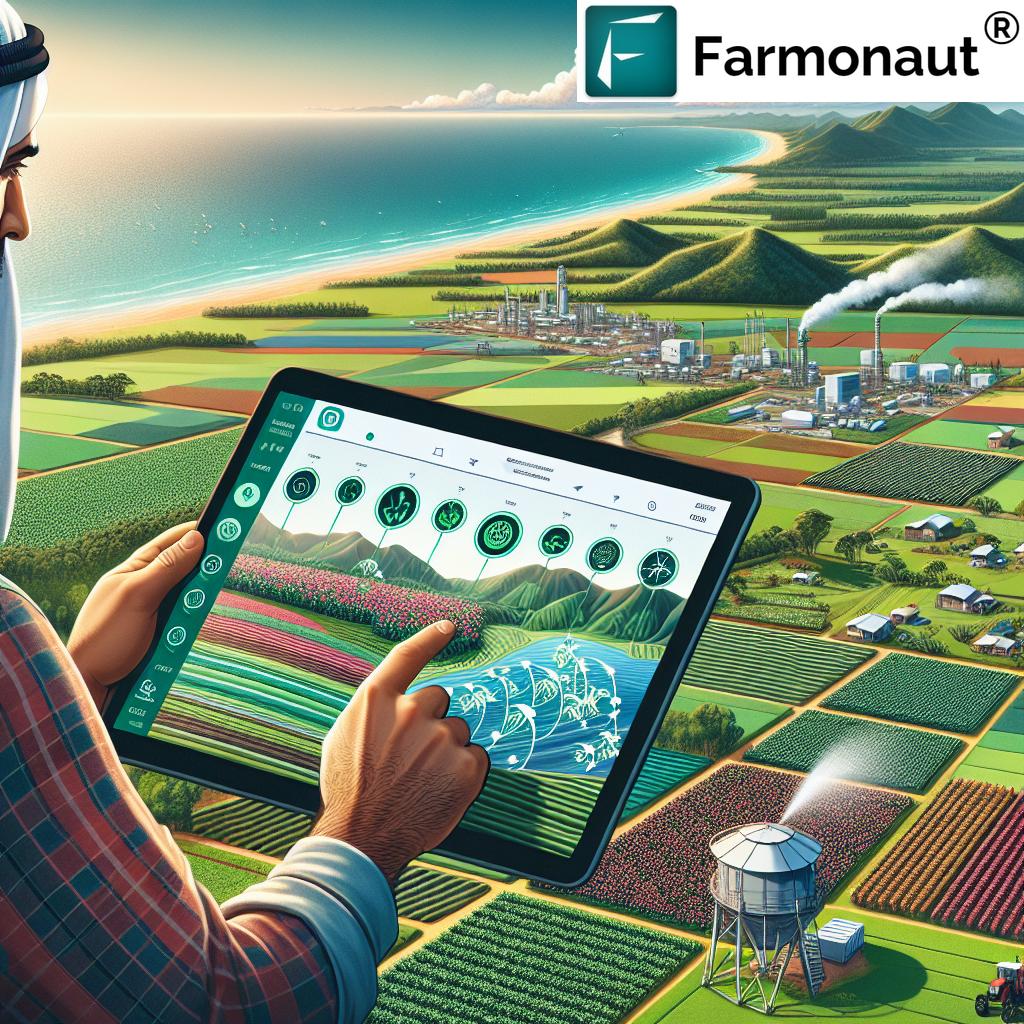 Revolutionizing Sunshine Coast Farming: Farmonaut's Precision Agriculture Technology for Sustainable Crop Monitoring