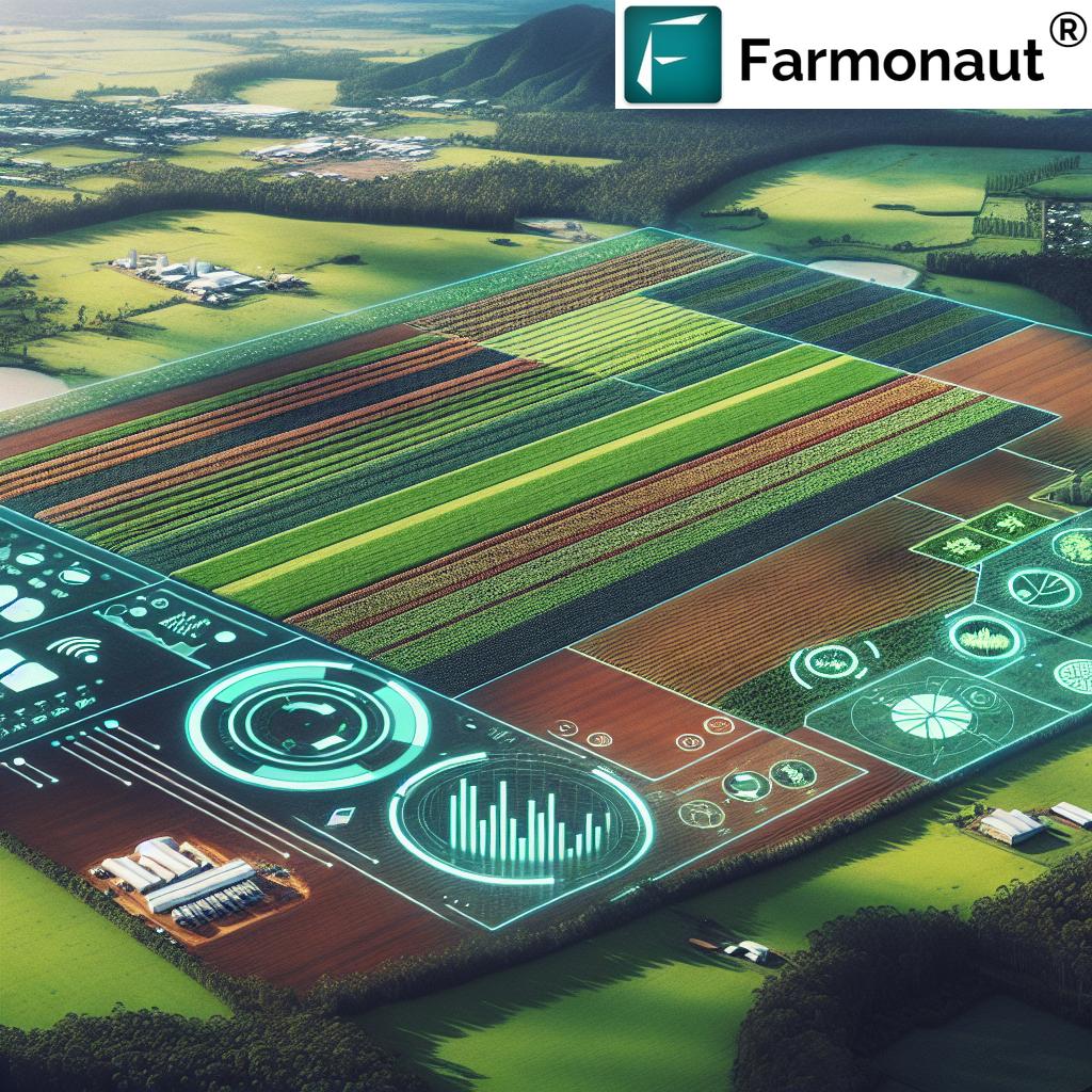 Revolutionizing Sunshine Coast Farming: Farmonaut's Precision Agriculture Technology for Sustainable Crop Monitoring